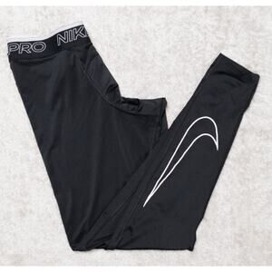 Nike Pro Dri-Fit Black Training Compression Tights Mens Size XL
